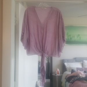 Boutique top in Lavender- size Small